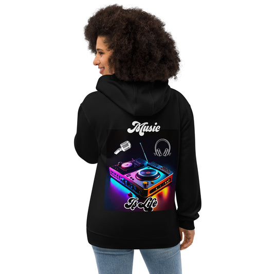 Music Is Life Premium Eco Hoodie "Urban Collection"